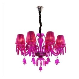 European Crystal Chandelier Ring Bells Γυάλινο Κρεμαστό Φωτιστικό
