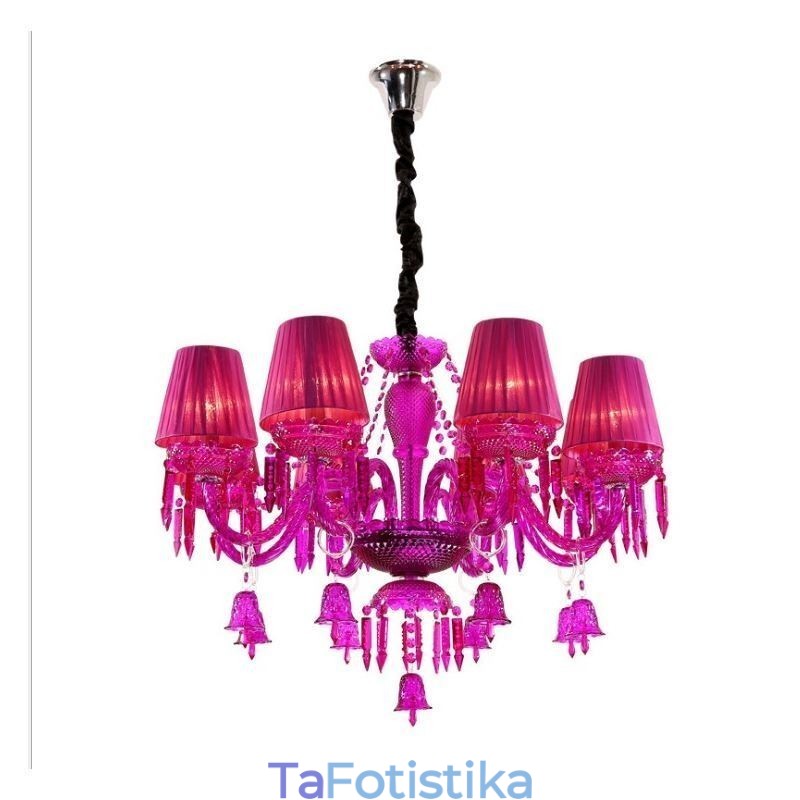 European Crystal Chandelier Ring Bells Γυάλινο Κρεμαστό Φωτιστικό
