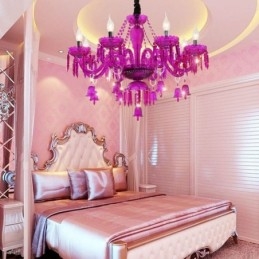 European Crystal Chandelier Ring Bells Γυάλινο Κρεμαστό Φωτιστικό