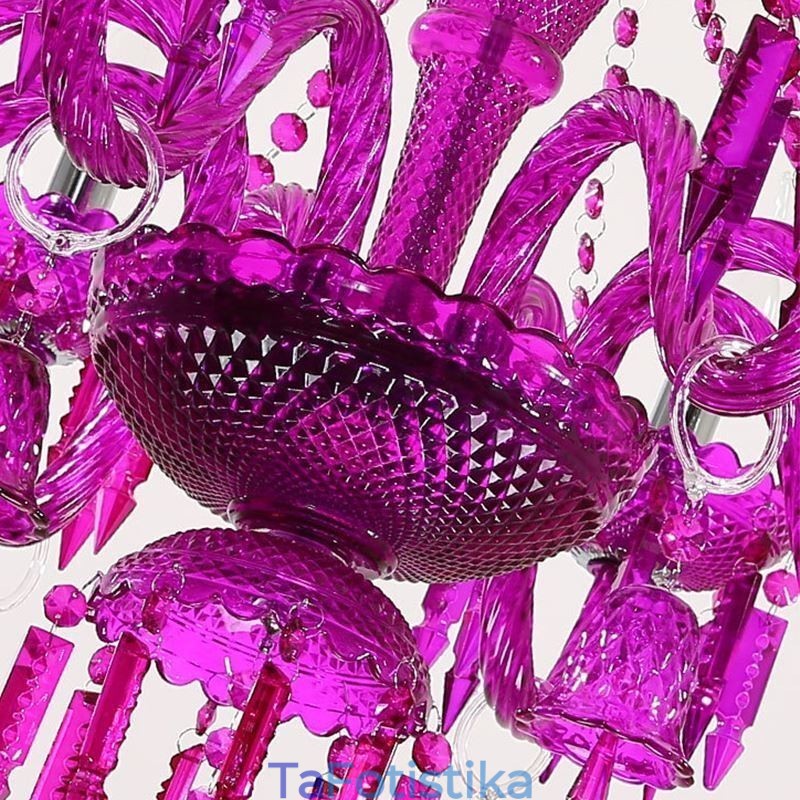 European Crystal Chandelier Ring Bells Γυάλινο Κρεμαστό Φωτιστικό
