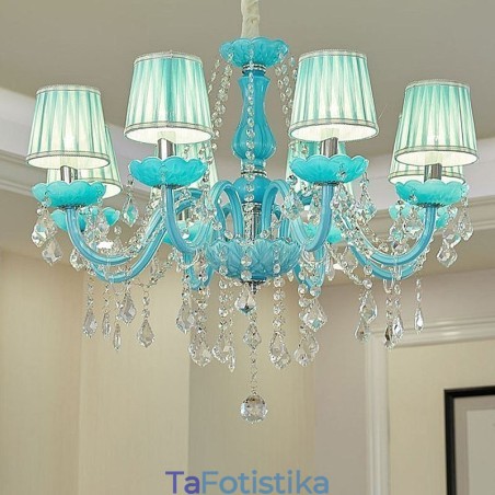 Creative Crystal Chandelier Ευρωπαϊκό Κομψό Κρεμαστό Φωτιστικό Creative Crystal Chandelier Ευρωπαϊκό Κομψό Κρεμαστό Φωτιστικό