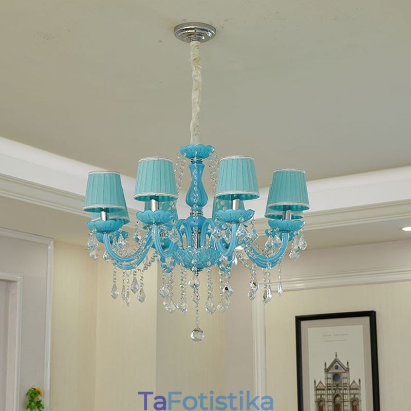Creative Crystal Chandelier Ευρωπαϊκό Κομψό Κρεμαστό Φωτιστικό