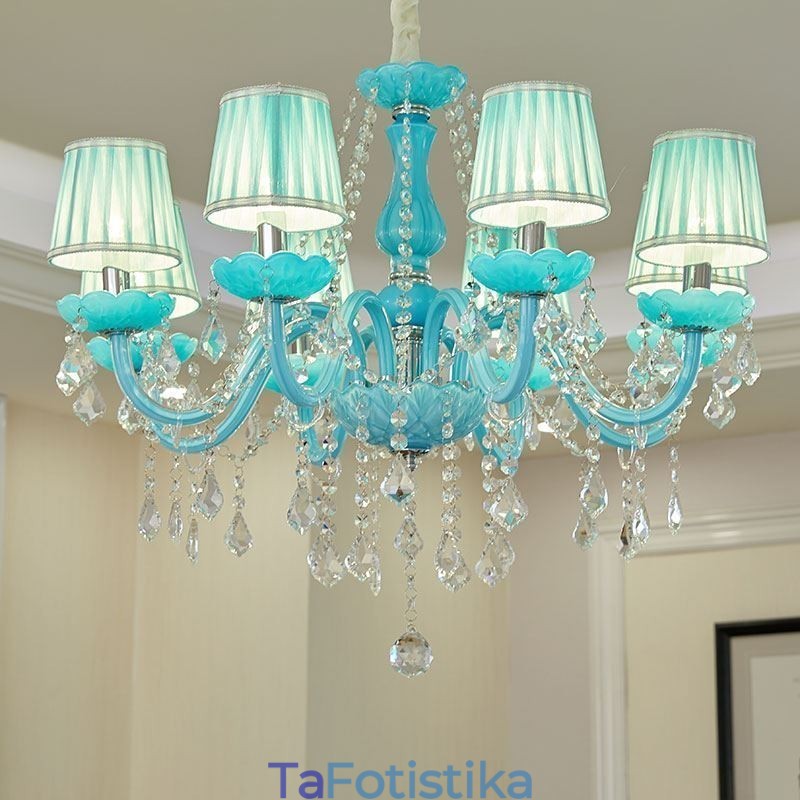 Creative Crystal Chandelier Ευρωπαϊκό Κομψό Κρεμαστό Φωτιστικό