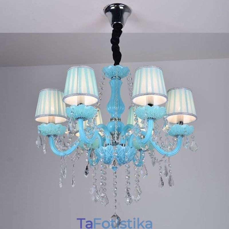 Creative Crystal Chandelier Ευρωπαϊκό Κομψό Κρεμαστό Φωτιστικό