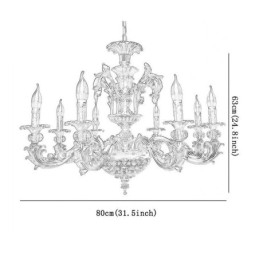 Crystal Chandelier Μοντέρνα πολυτελή φωτιστικά οροφής Φωτισμός σπιτιού Δημιουργικός φωτιστικός λαμπτήρας