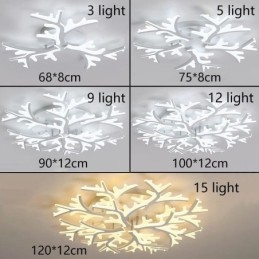 Μοντέρνο μινιμαλιστικό φωτιστικό οροφής Flush Mount
