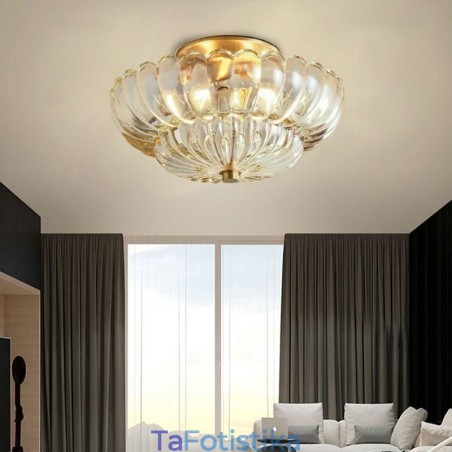 Μοντέρνο Flush Mount Lotus Base φωτιστικό οροφής Μοντέρνο Flush Mount Lotus Base φωτιστικό οροφής