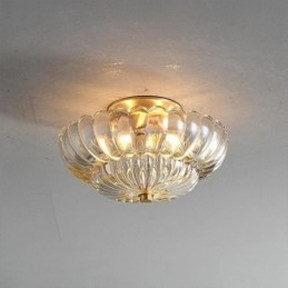 Μοντέρνο Flush Mount Lotus Base φωτιστικό οροφής