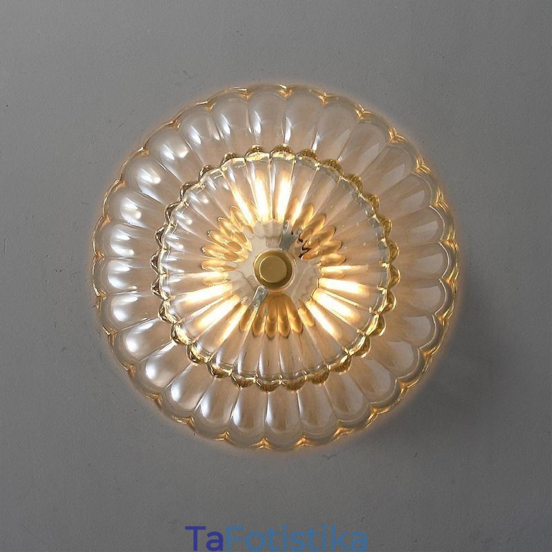 Μοντέρνο Flush Mount Lotus Base φωτιστικό οροφής