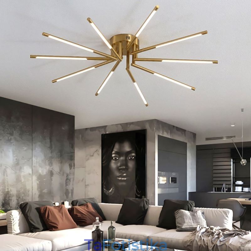 Φωτιστικό οροφής Simple Flush Mount Fireworks