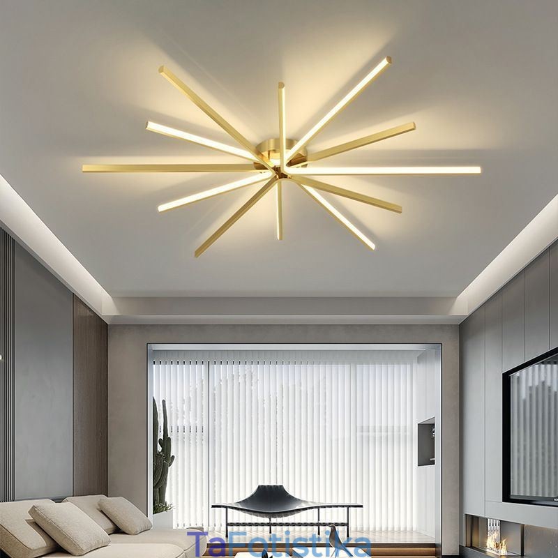 Φωτιστικό οροφής Flush Mount Μοντέρνο Μινιμαλιστικό Πυροτεχνήματα