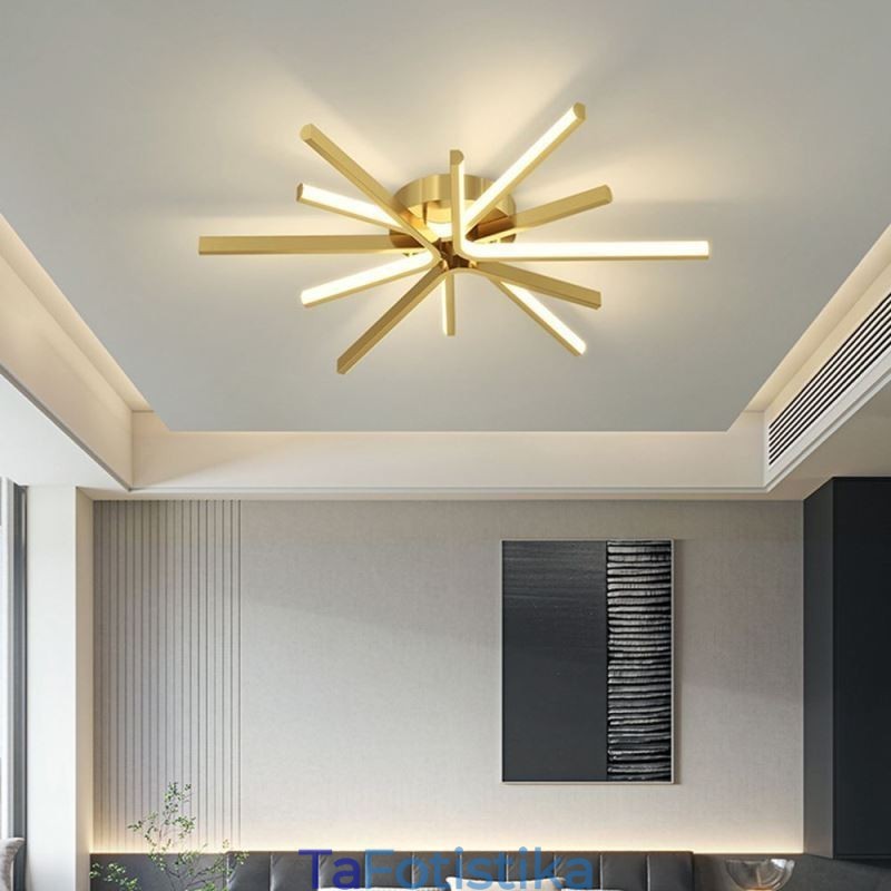 Φωτιστικό οροφής Flush Mount Μοντέρνο Μινιμαλιστικό Πυροτεχνήματα