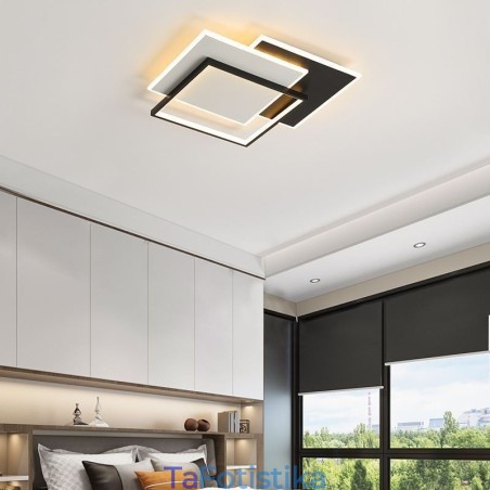 Flush Mount Minimalist Ακρυλικό Τετράγωνο Φωτιστικό Οροφής 40 50εκ Flush Mount Minimalist Ακρυλικό Τετράγωνο Φωτιστικό Οροφής 40 50εκ