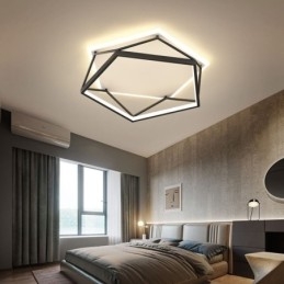 Flush Mount Hollow Τρισδιάστατο Φωτιστικό Οροφής 55cm