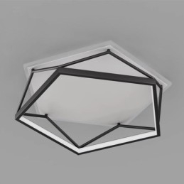 Flush Mount Hollow Τρισδιάστατο Φωτιστικό Οροφής 55cm