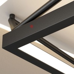 Flush Mount Hollow Τρισδιάστατο Φωτιστικό Οροφής 55cm