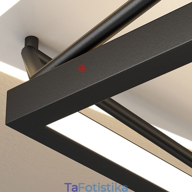 Flush Mount Hollow Τρισδιάστατο Φωτιστικό Οροφής 55cm