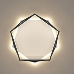Flush Mount Hollow Τρισδιάστατο Φωτιστικό Οροφής 55cm