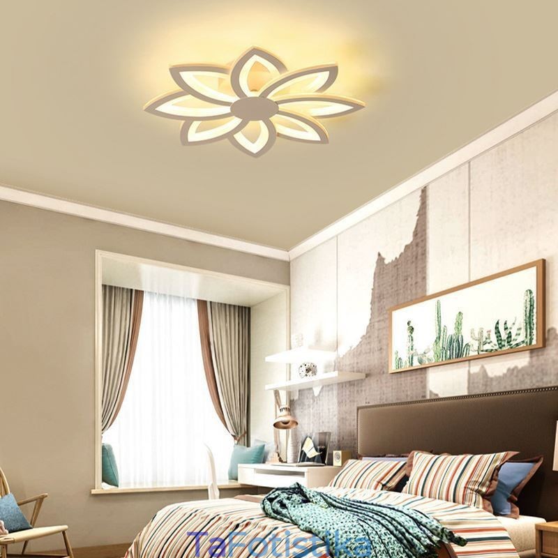 Flush Mount Eye-catching Ακρυλικό Φωτιστικό Οροφής λουλουδιών 55cm