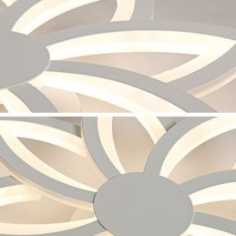 Flush Mount Eye-catching Ακρυλικό Φωτιστικό Οροφής λουλουδιών 55cm