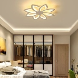 Flush Mount Eye-catching Ακρυλικό Φωτιστικό Οροφής λουλουδιών 55cm