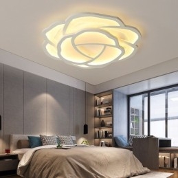 Flush Mount Modern Simple Rose Ακρυλικό Φωτιστικό Οροφής 52cm