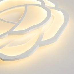 Flush Mount Modern Simple Rose Ακρυλικό Φωτιστικό Οροφής 52cm