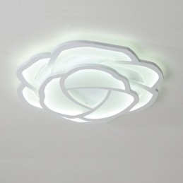 Flush Mount Modern Simple Rose Ακρυλικό Φωτιστικό Οροφής 52cm