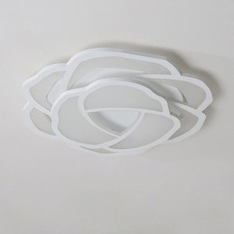 Flush Mount Modern Simple Rose Ακρυλικό Φωτιστικό Οροφής 52cm