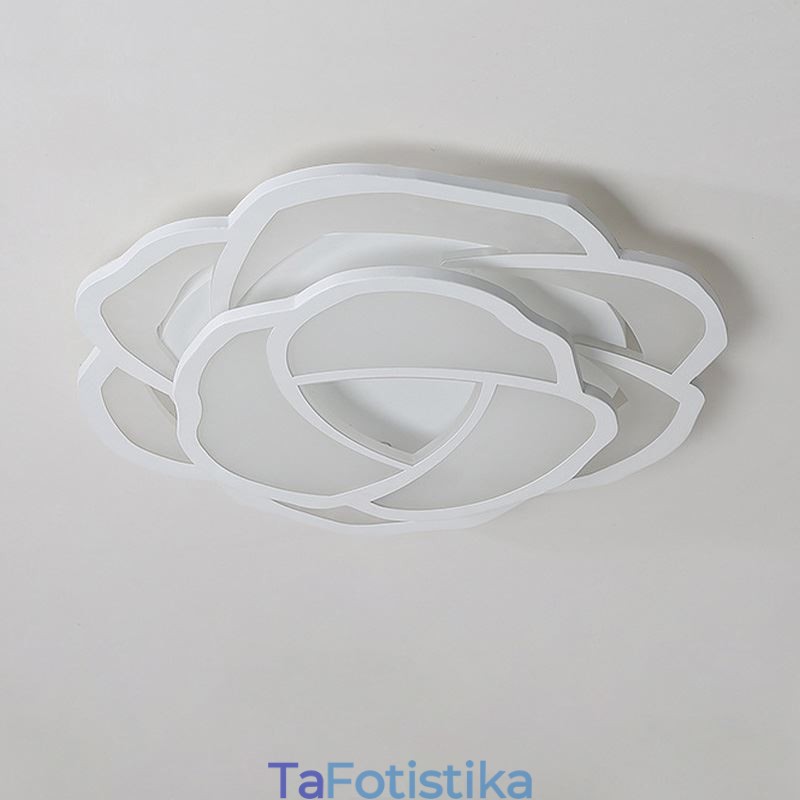 Flush Mount Modern Simple Rose Ακρυλικό Φωτιστικό Οροφής 52cm