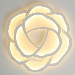 Flush Mount Modern Simple Rose Ακρυλικό Φωτιστικό Οροφής 52cm