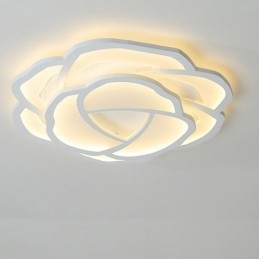 Flush Mount Modern Simple Rose Ακρυλικό Φωτιστικό Οροφής 52cm
