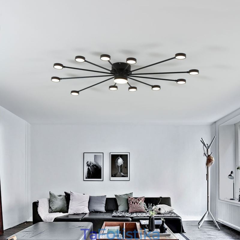 Flush Mount Μοντέρνο Μινιμαλιστικό Φωτιστικό Οροφής Ακρυλικό Φωτιστικό