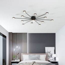 Flush Mount Μοντέρνο Μινιμαλιστικό Φωτιστικό Οροφής Ακρυλικό Φωτιστικό