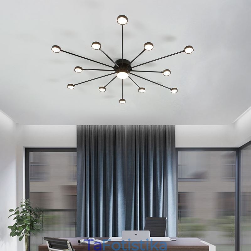 Flush Mount Μοντέρνο Μινιμαλιστικό Φωτιστικό Οροφής Ακρυλικό Φωτιστικό