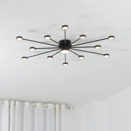 Flush Mount Μοντέρνο Μινιμαλιστικό Φωτιστικό Οροφής Ακρυλικό Φωτιστικό