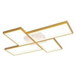 Flush Mount Mosaic Γεωμετρικό τετράγωνο φωτιστικό οροφής