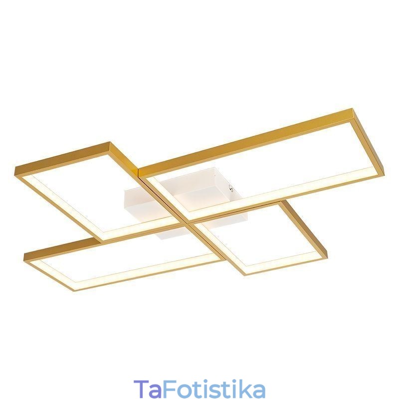 Flush Mount Mosaic Γεωμετρικό τετράγωνο φωτιστικό οροφής