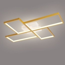 Flush Mount Mosaic Γεωμετρικό τετράγωνο φωτιστικό οροφής