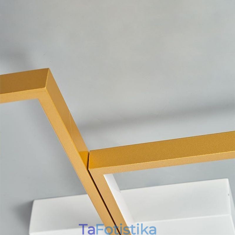 Flush Mount Mosaic Γεωμετρικό τετράγωνο φωτιστικό οροφής