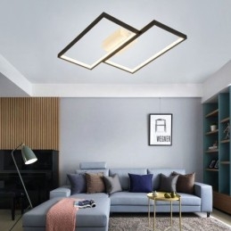 Flush Mount Mosaic γεωμετρικό τετράγωνο φωτιστικό οροφής