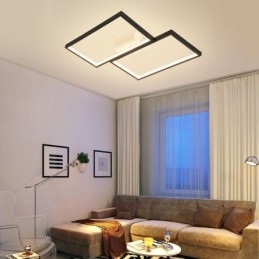 Flush Mount Mosaic γεωμετρικό τετράγωνο φωτιστικό οροφής