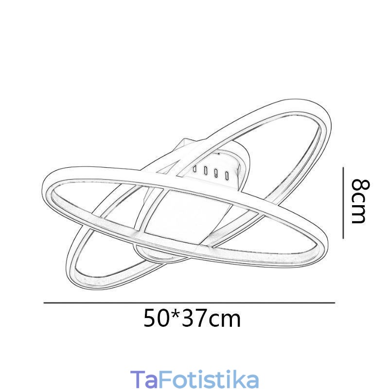 Φωτιστικό οροφής Flush Mount Minimalist Surround Planet