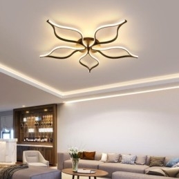 Μινιμαλιστικό Φωτιστικό οροφής Flush Mount με πέντε φύλλα