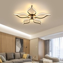 Μινιμαλιστικό Φωτιστικό οροφής Flush Mount με πέντε φύλλα