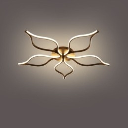 Μινιμαλιστικό Φωτιστικό οροφής Flush Mount με πέντε φύλλα