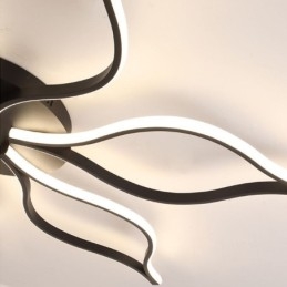 Μινιμαλιστικό Φωτιστικό οροφής Flush Mount με πέντε φύλλα