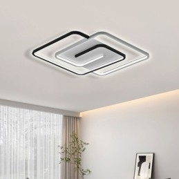Ακρυλικό τετράγωνο φωτιστικό οροφής Flush Mount