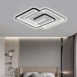 Ακρυλικό τετράγωνο φωτιστικό οροφής Flush Mount