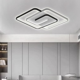 Ακρυλικό τετράγωνο φωτιστικό οροφής Flush Mount